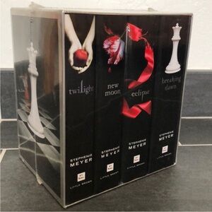 The twilight saga by Stephanie Meyer. 4 book collection. New in box.